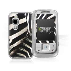  Design Skins for Nokia 6111   Zebra Art Design Folie 