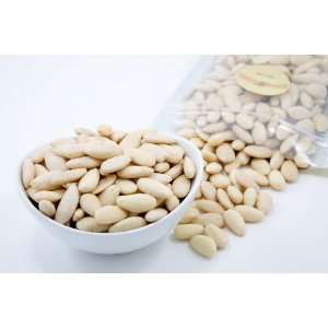 Raw Blanched Almonds (1 Pound Bag)  Grocery & Gourmet Food