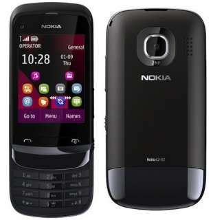 Nokia C2 02 Touch and Type (chrome black)