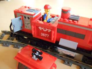 LEGO Eisenbahn Train Diesel LOK 3677 m. 9V Motor auch 4564,4512,4563 