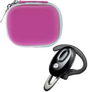  Motorola H720 Wireless Bluetooth Headset + GTMax Hot Pink 