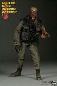 Sideshow The Dead ZOMBIE Tactical Containment 805 MIB  