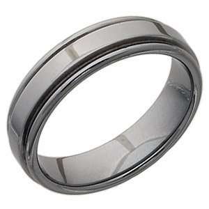  6mm Tungsten Ring with Rounded Flat Edges/Tungsten Carbide 