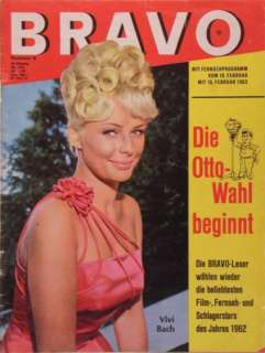 BRAVO#6/1963 *VIVI BACH*CATERINA VALENTESTARSCHNITT #6  