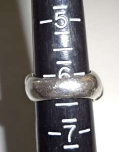 Silpada Rare Size 6 .925 Sterling Silver Swirl 5 Bead Ring R1420 