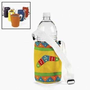  Canvas Rainbow Colored Water Bottle Holders   Tableware 