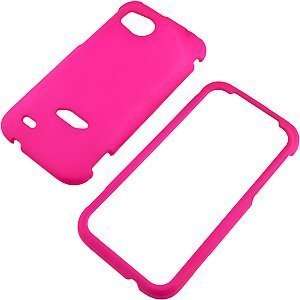  Hot Pink Rubberized Protector Case for HTC Rezound ADR6425 