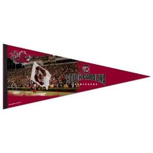 NCAA South Carolina Fighting Gamecocks Premium Quality Pennant 17 by 