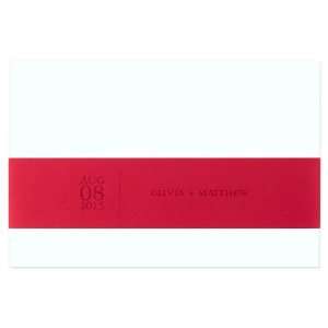  Nouvelle Invitation with Standard White Wallet Envelope by 