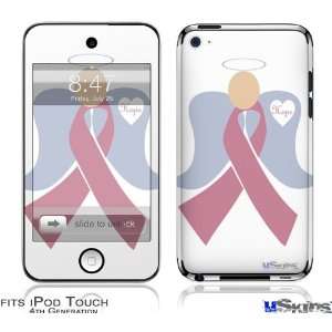  iPod Touch 4G Skin   Angel Ribbon Hope 