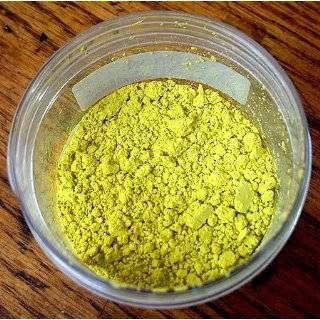 Nickel Titanate Yellow Pure Powdered Pigment 1 Ounce Jar