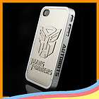 Luxury Transformers Aluminum plating Hard Back Case Cover Apple iPhone 
