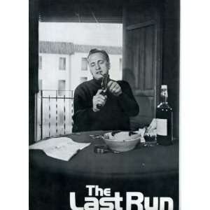 The Last Run Vintage 1971 Pressbook with George C. Scott Directed by 