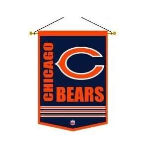    Chicago Bears Wool 12 x18  Mini Banner