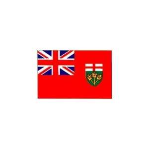 Ontario Flag, 3 x 5, Outdoor, Nylon