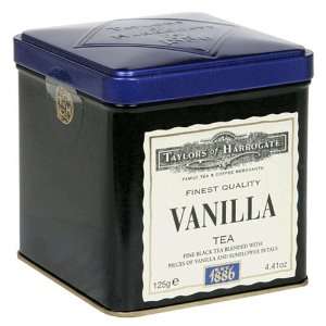 Taylors of Harrogate, Vanilla Tea, Loose Leaf, 4.41 Ounce Box