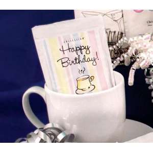   Personalized Birthday Cappuccino Favors