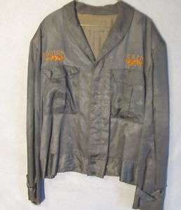 WWII Marine Rayon China Embroidered coat USMC sz 42  