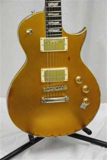 ESP LTD EC256 EC 256 eclipse gold top relicd relic guitar w/ set neck 