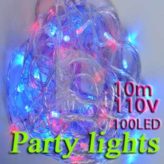  10M 8 Mode LED String Strip Light For Christmas Party 110V  