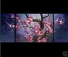Abstract Art Asian Cherry Blossom Feng Shui Painting