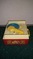 Vintage Fisher Price 995 Wind Up Music Box Record Player 5 Original 