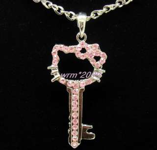 HelloKitty Crystal Jewelry Chain Necklace XL09  