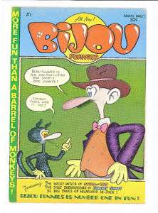 Bijou Funnies #1, 1968 2nd print Crumb, Williamson VF+  