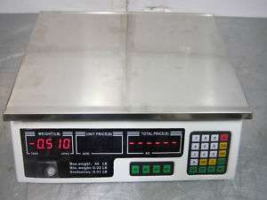 Digital Price Computing Scale Max Weight 66 Lbs.  