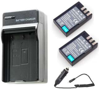 2x EN EL9 Battery+Charger for NIKON Camera D3000 D5000  