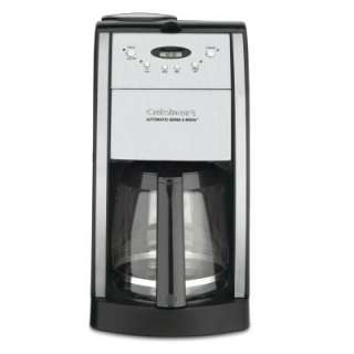 Cuisinart Grind & Brew 12 Cup Automatic Coffee Maker DGB 550BK at The 