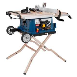 Ryobi10 in. Table Saw with Wheeled Stand