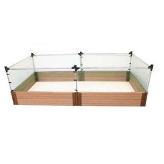 Frame It All4 ft. x 8 ft. x 12 in. Raised Garden Bed with Small Animal 