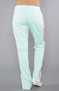 adidas The Firebird Track Pants in Clear Mint and Turbo  Karmaloop 