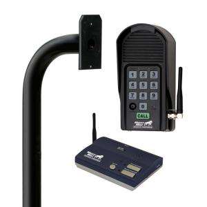 Mighty Mule Intercom/Keypad andMounting Post Combo Kit for Mighty Mule 