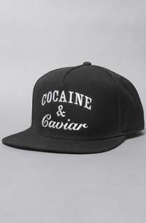 Crooks and Castles The Coco Caviar Snapback Hat in Black  Karmaloop 