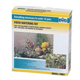 DIG Corp Mini Drip Patio Irrigation Kit FM01AS 