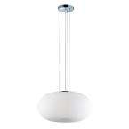 Pop 2 2 Light 60 in. Flush Mount Chrome Pendant