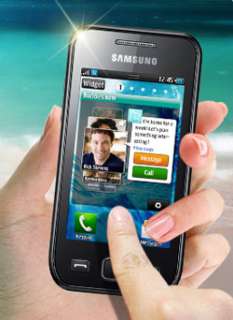 Samsung Wave 525 S5250 Smartphone 3,2 Zoll schwarz  