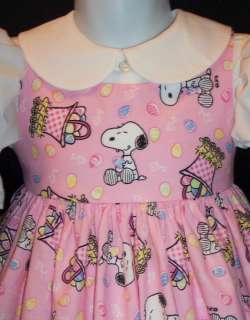 The Snoopy fan in your life will LOVE this dress I love the fabric 
