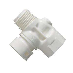 RINSE ACE Extra Connector with White Finish for the Rinse Ace 