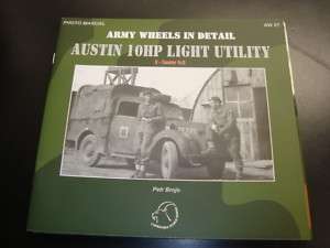 WW2 British Austin 10HP Light Utility Truck Ref Book  
