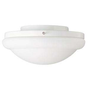 Hunter Energy Efficient Low Profile Light Kit with Frosted Glass 27218 