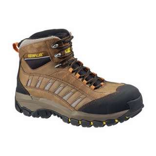 Mens Caterpillar Sensor Hi St Brown/Peat Boots Leather P90110  