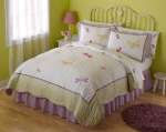 Dragonfly Butterfly is a classic theme. This is a great bedding 