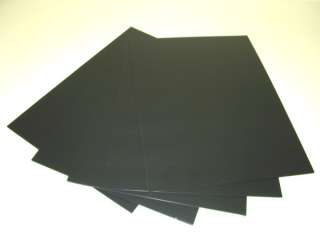 18 x 24 BLACK corrugated plastic sign blank 10/PK  