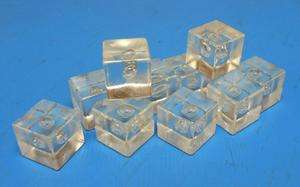 Clear Ice Cube set for Lionel Icing Station, 10 Pcs.  