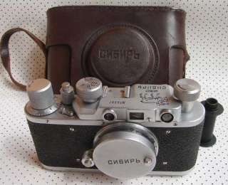 FED SIBERIA / SIBIR   Unique Rare Soviet Russian 35mm RF camera, in 