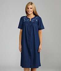 go softly patio floral embroidery denim patio dress $ 64 00 buy 2 save