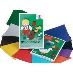 MOONROCKPAPIER 23X33CM 10BL SORT  Spielzeug